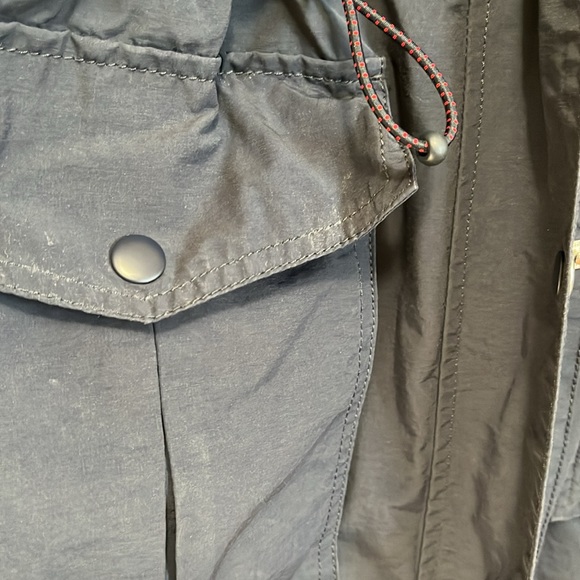 J.Crew Perfect Raincoat ☔️ size S navy - Picture 4 of 8